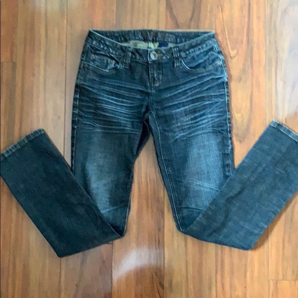 Zoo Jeans dark blue straight leg Size 5 short